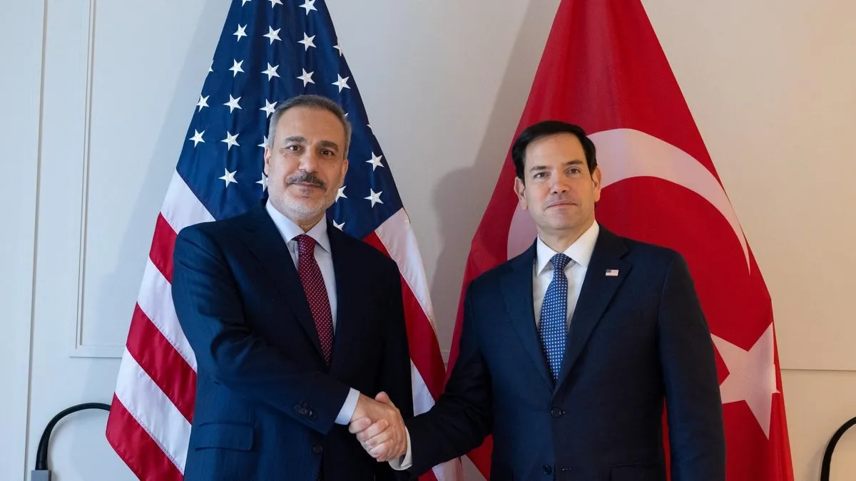 Bakan Fidan ABD’li mevkidaşı Rubio ile görüştü